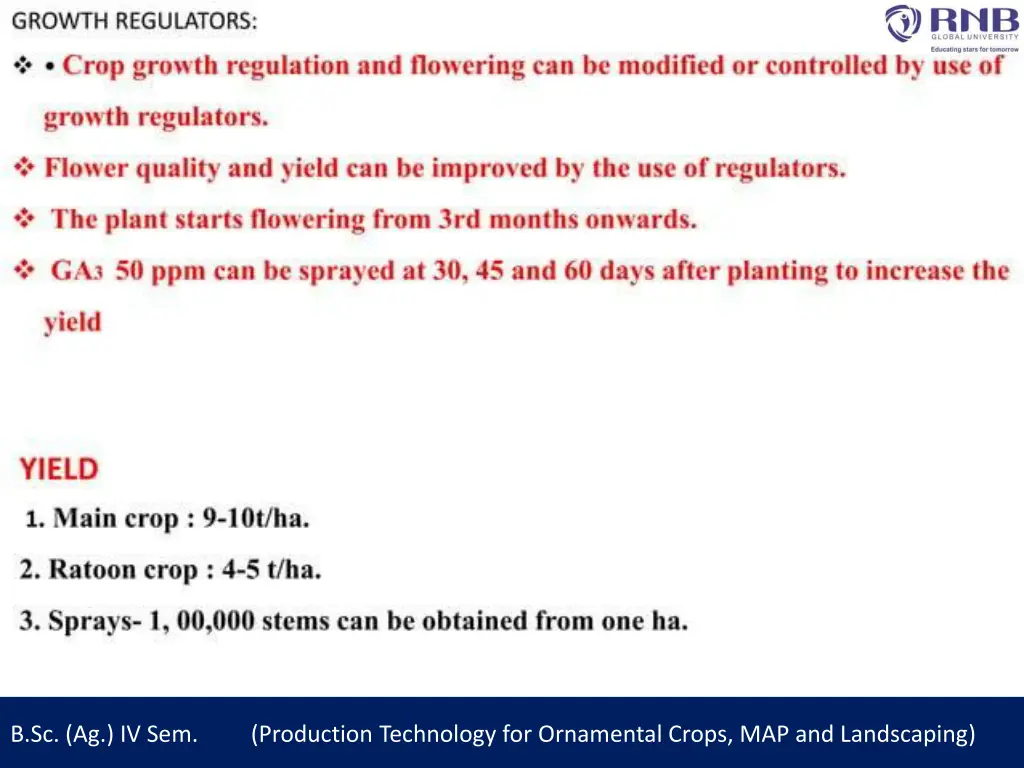 b sc ag iv sem production technology 12