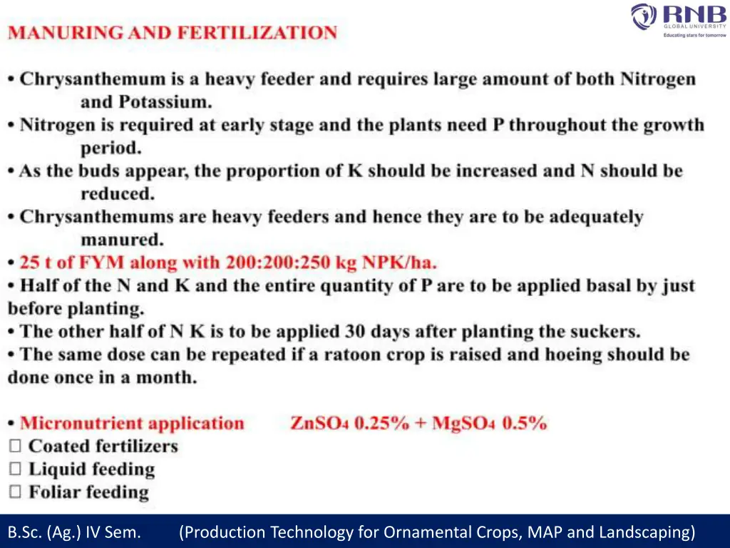 b sc ag iv sem production technology 6