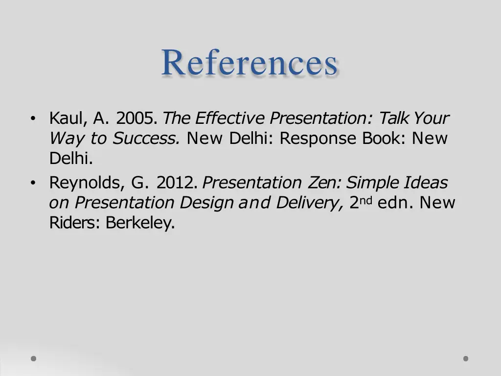 references