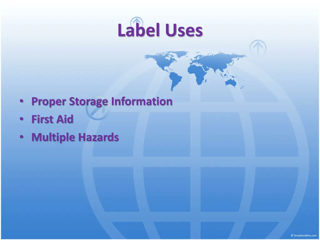 label uses