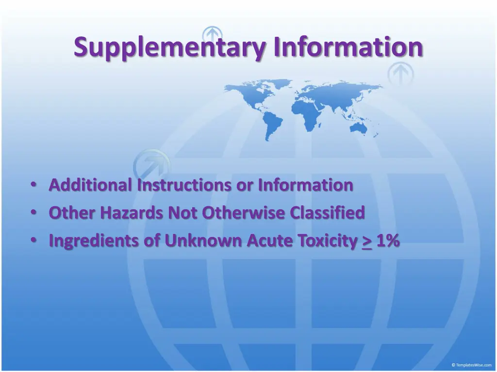 supplementary information