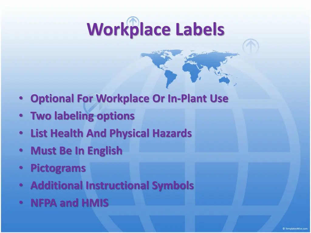 workplace labels