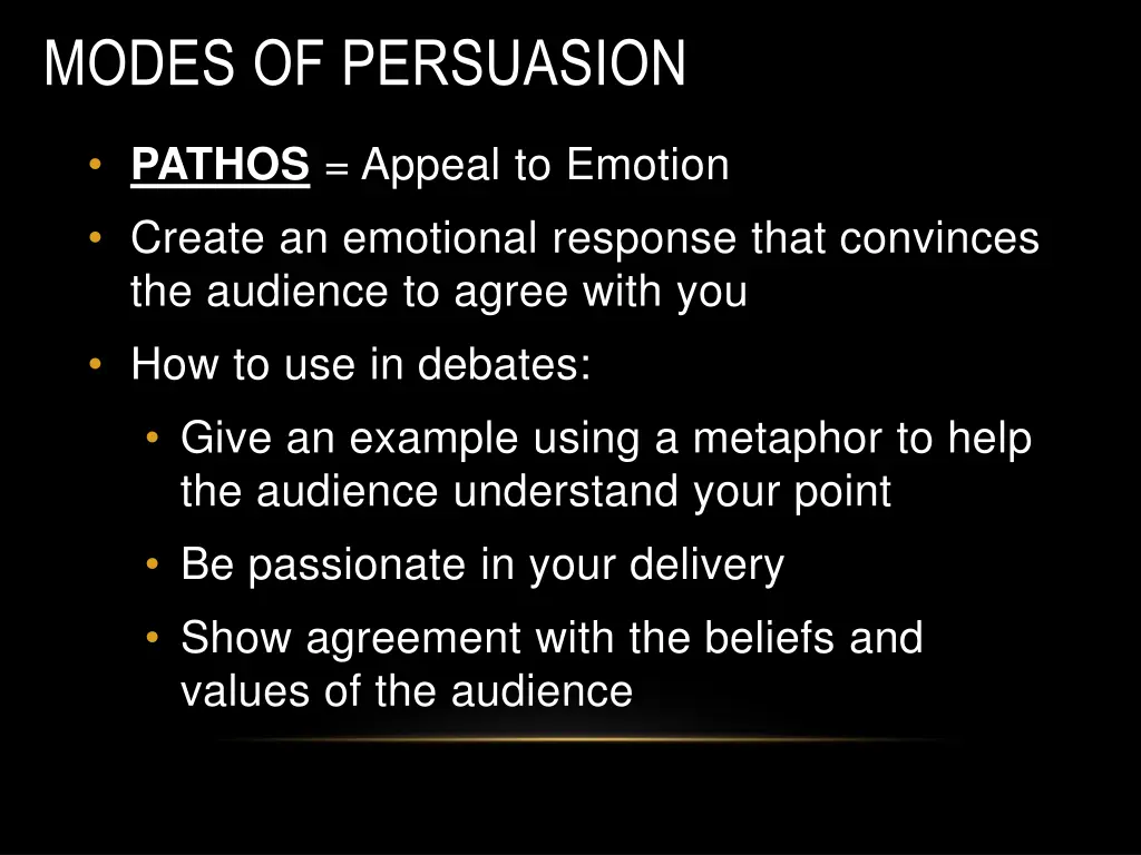 modes of persuasion 1