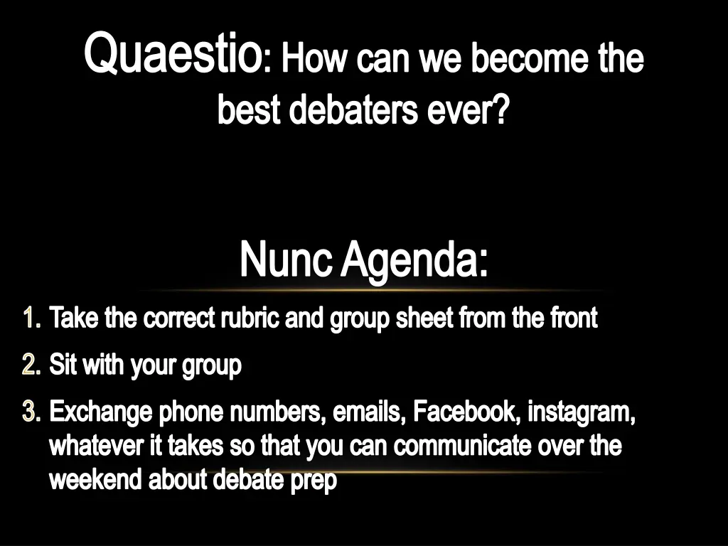 quaestio how can we become the best debaters ever 1