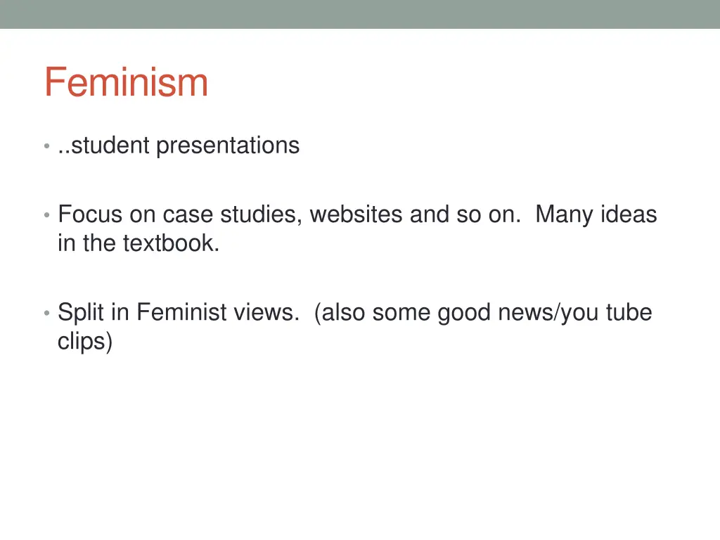 feminism