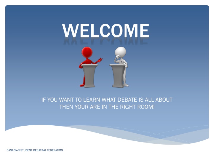 welcome