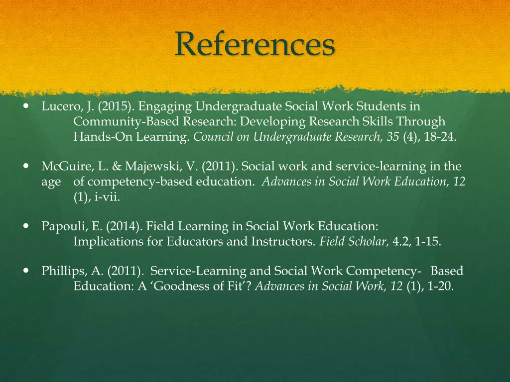 references 1