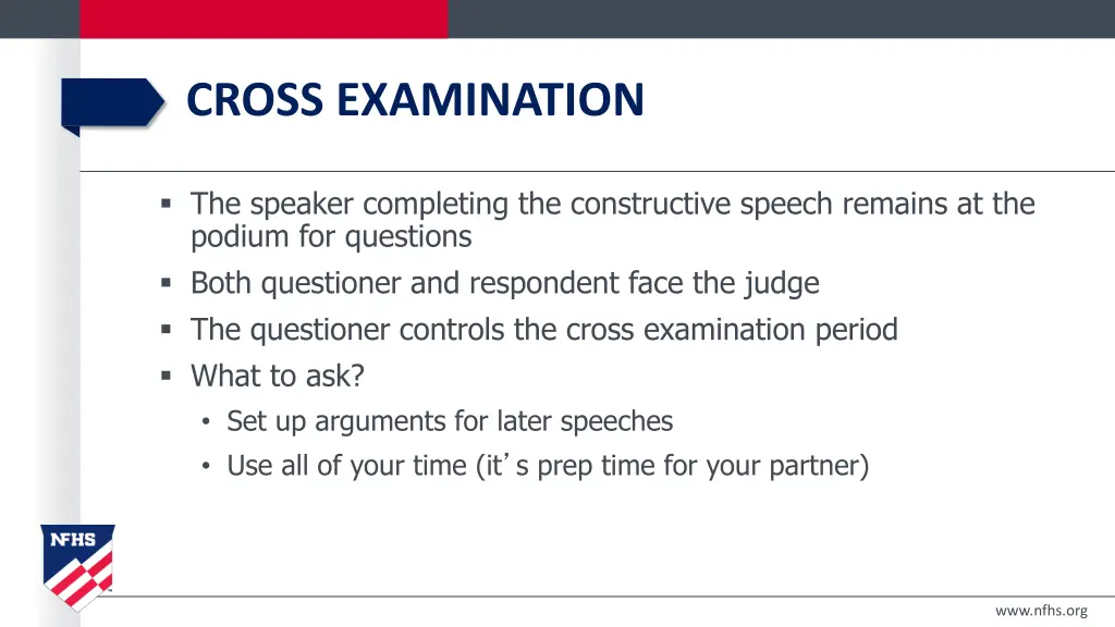 cross examination
