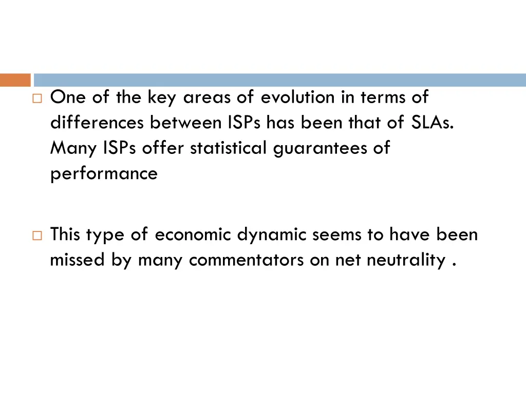 one of the key areas of evolution in terms