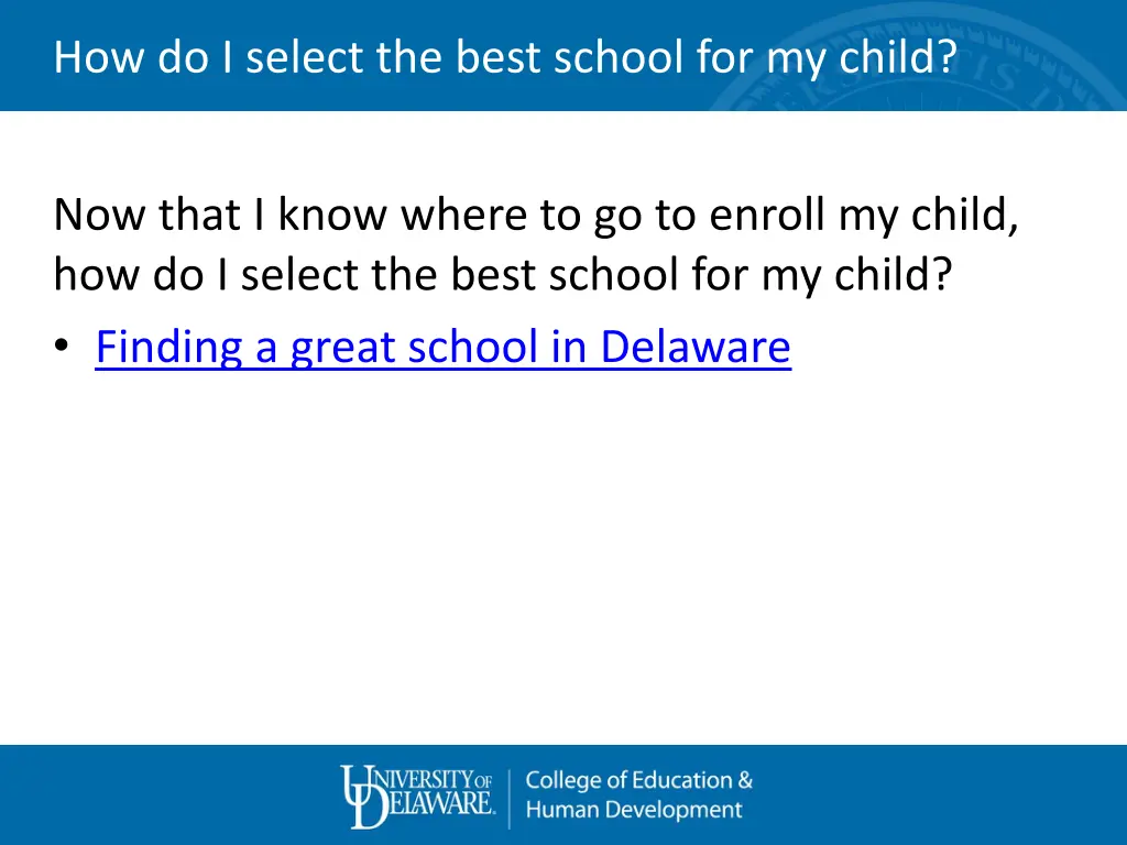how do i select the best school for my child