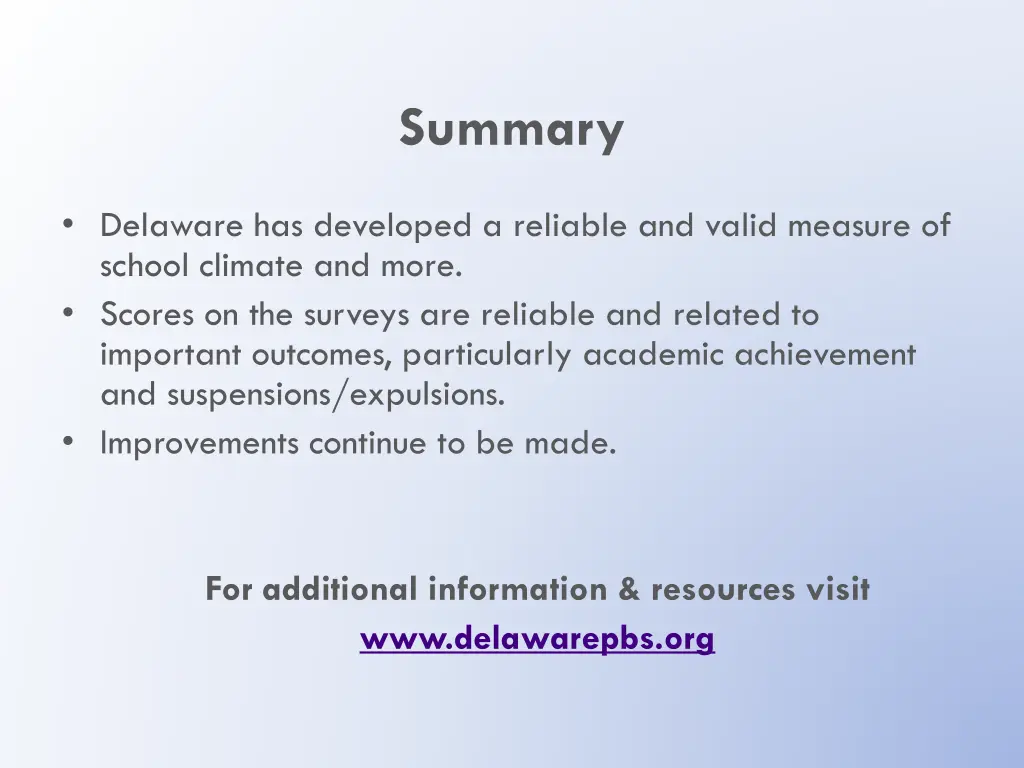 summary
