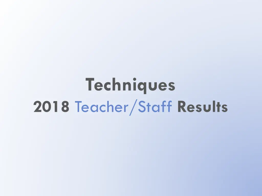 techniques