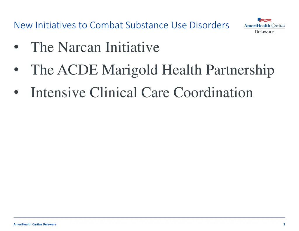 new initiatives to combat substance use disorders