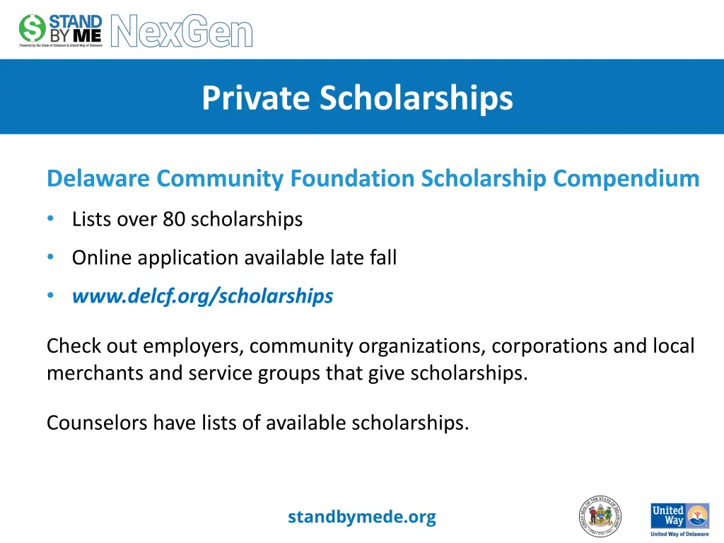 private scholarships 1