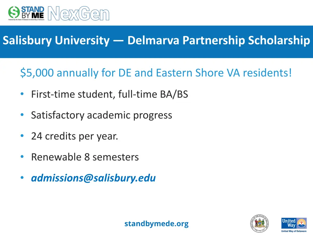 salisbury university delmarva partnership