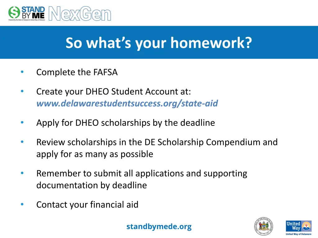 so what s your homework