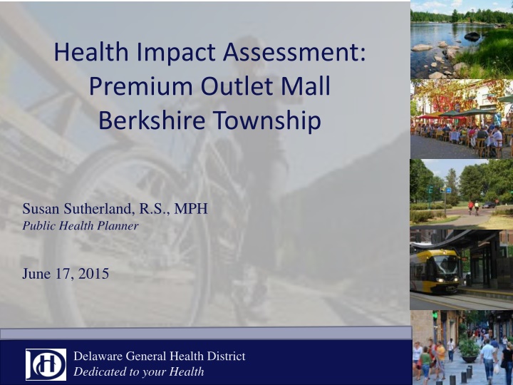 health impact assessment premium outlet mall