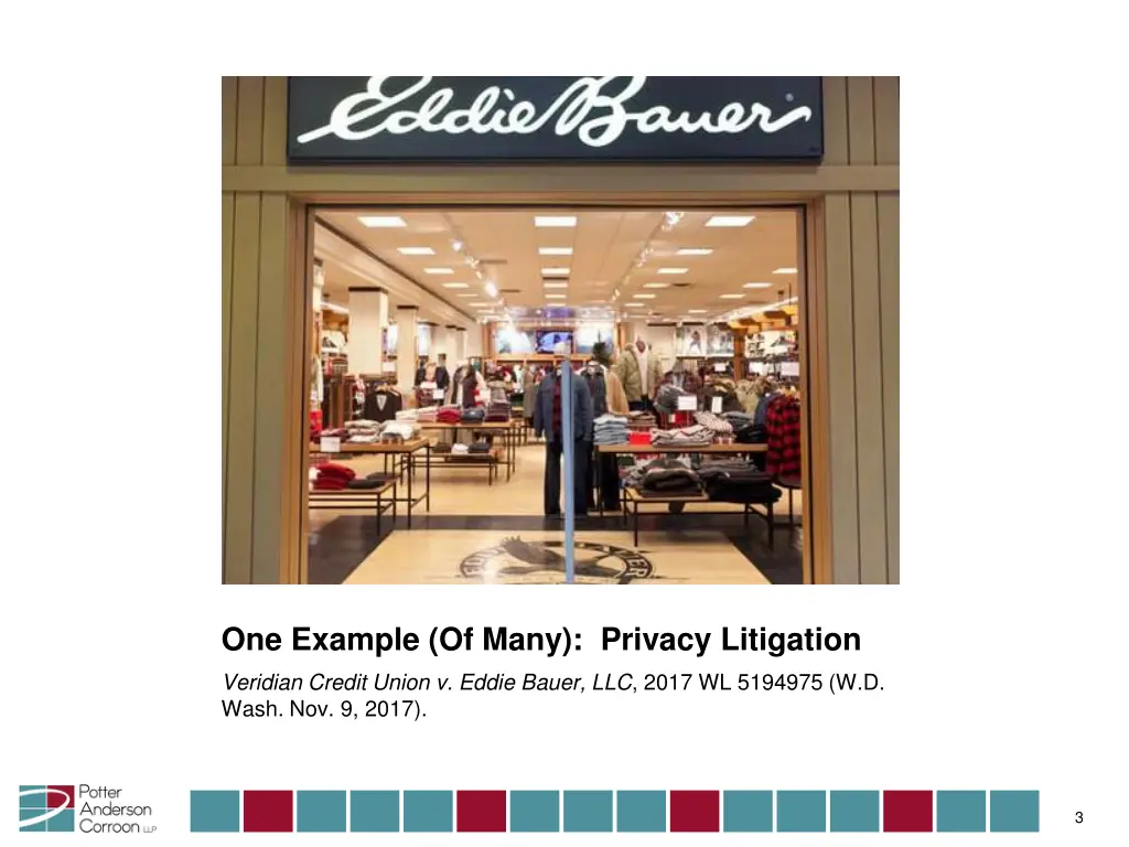 one example of many privacy litigation