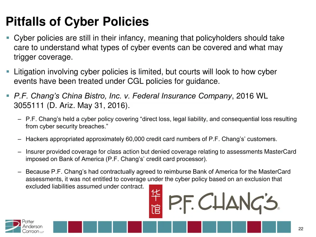 pitfalls of cyber policies