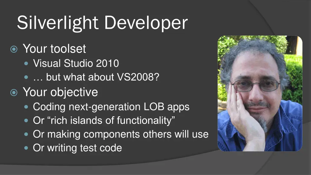 silverlight developer