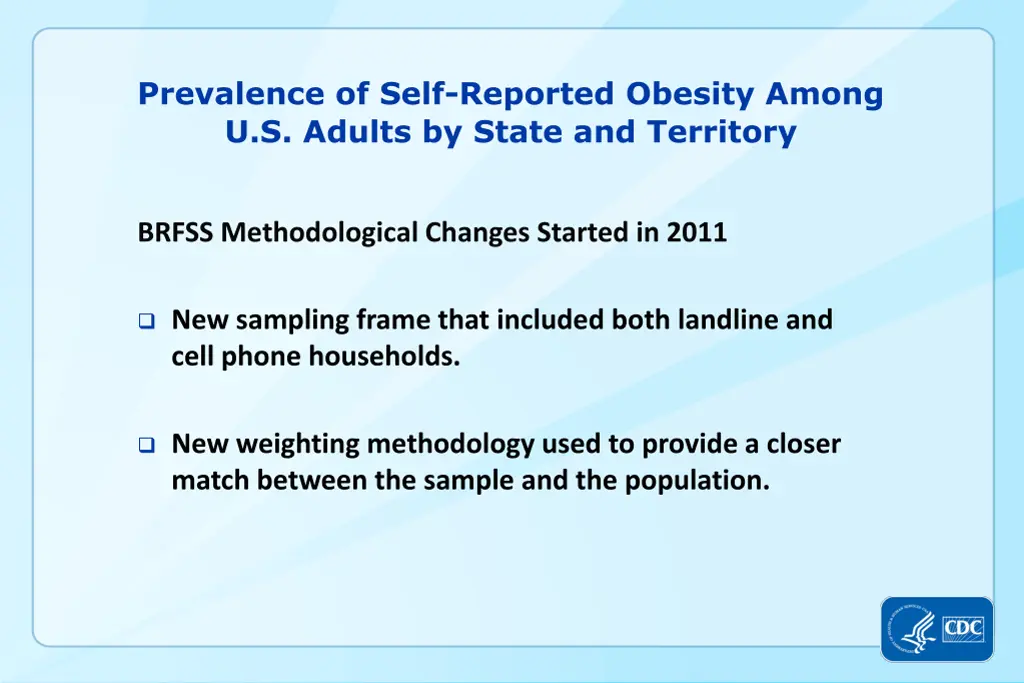 prevalence of self reported obesity among 2
