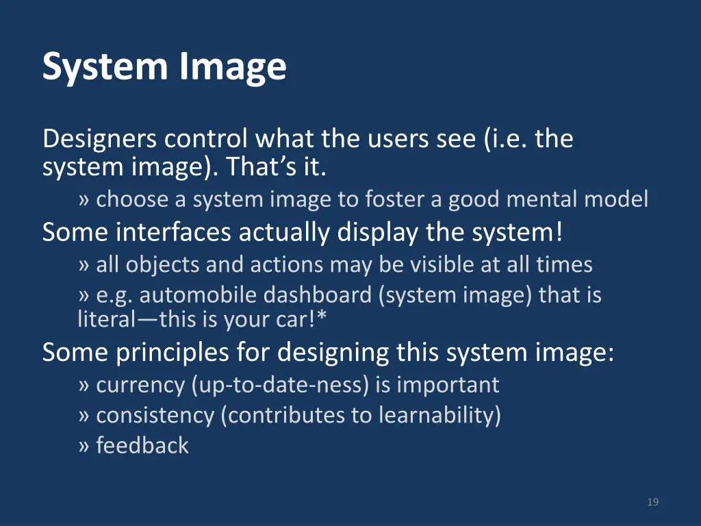 system image