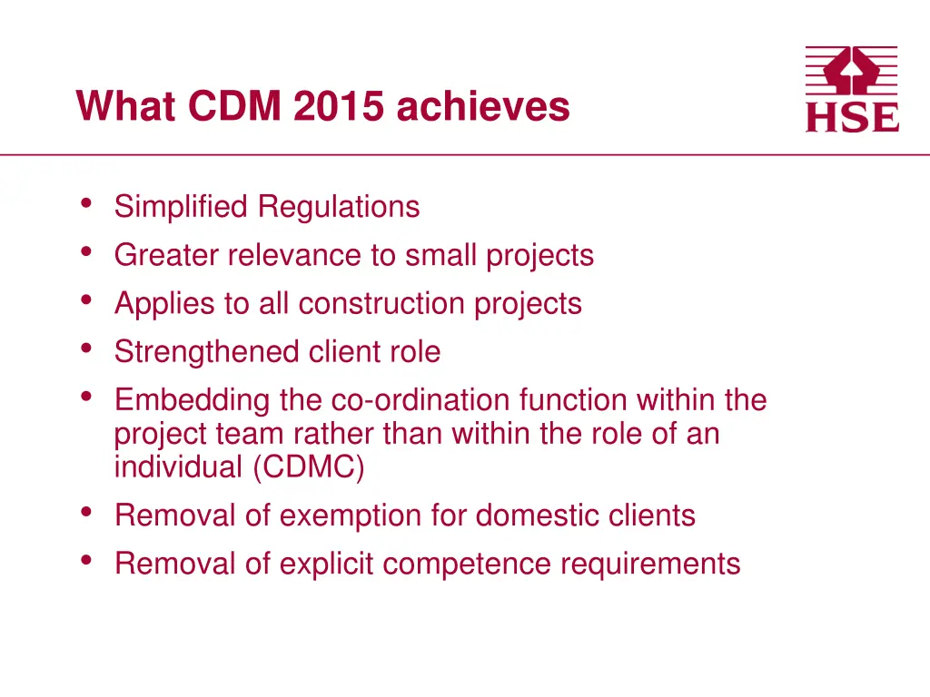 what cdm 2015 achieves