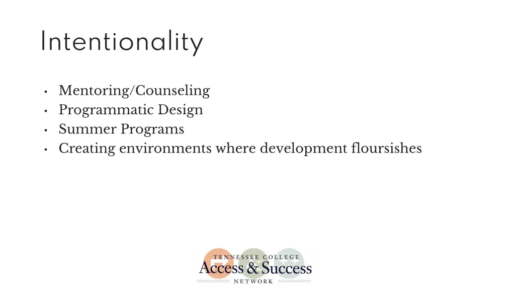 intentionality