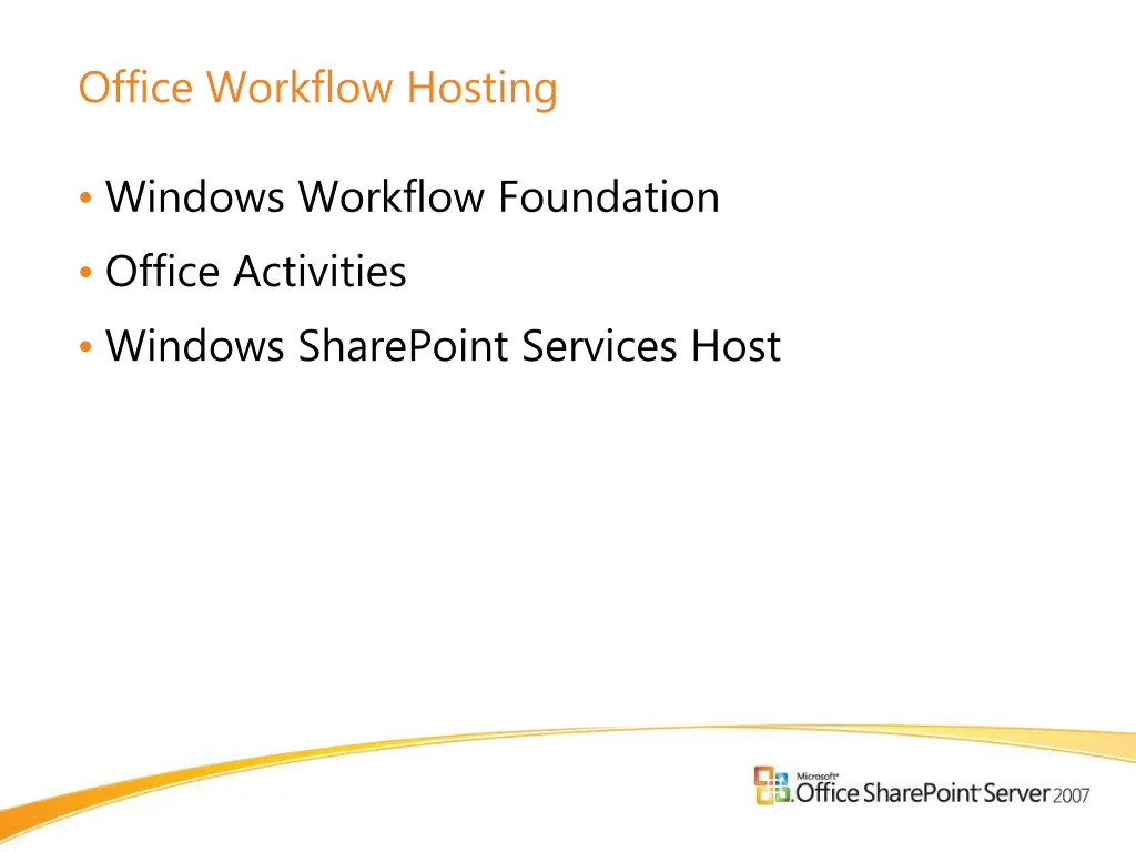 office workflow hosting