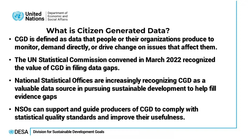 what is citizen generated data