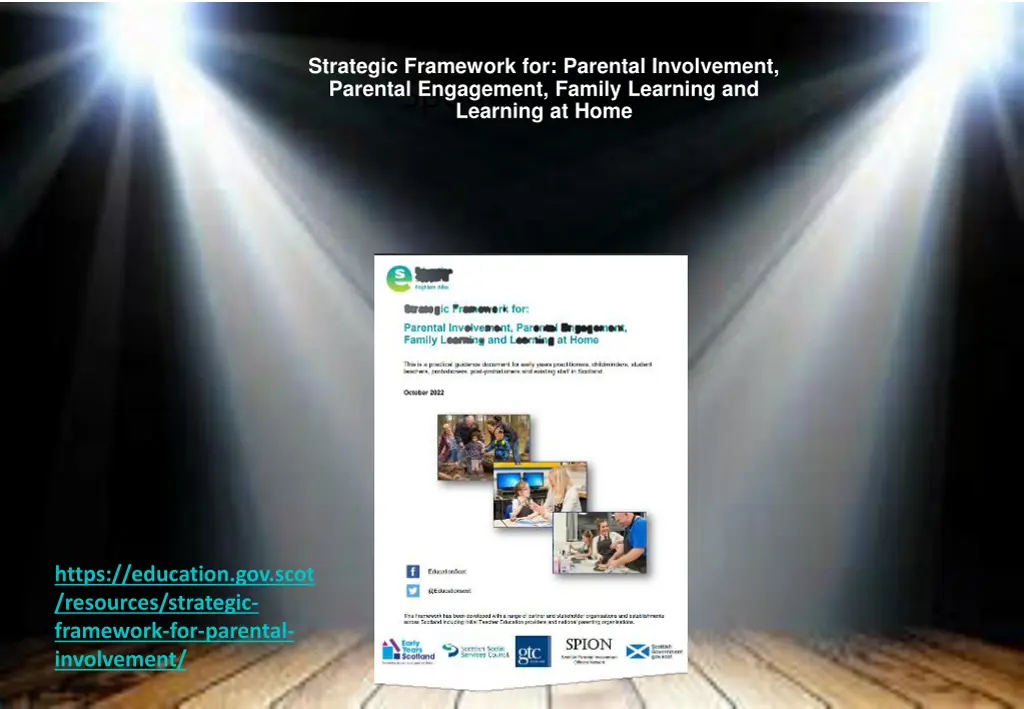strategic framework for parental involvement