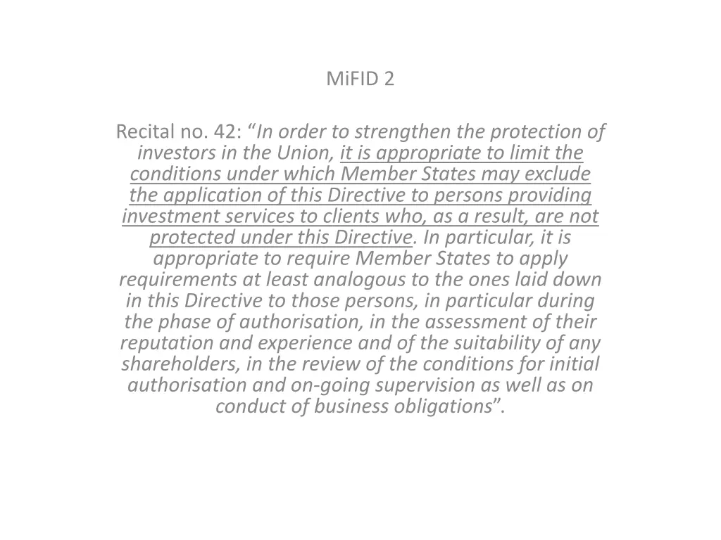 mifid 2