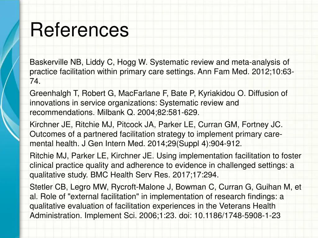 references