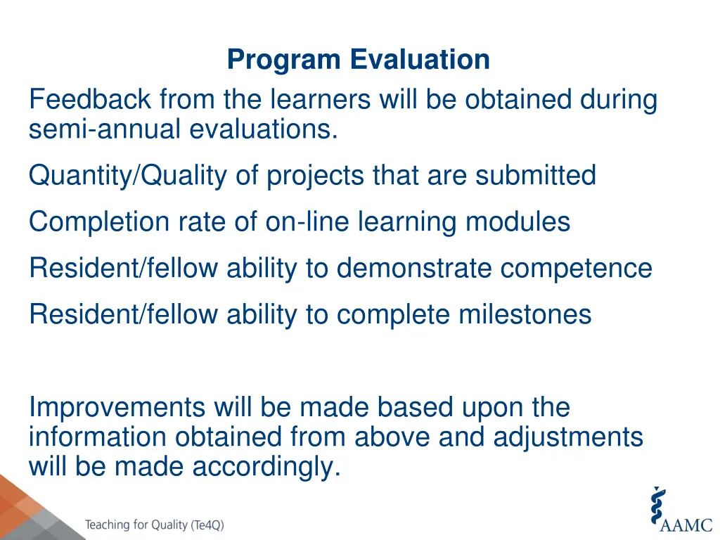 program evaluation