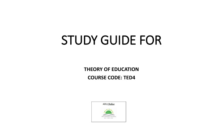 study guide for study guide for