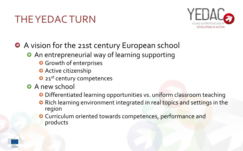 the yedac turn