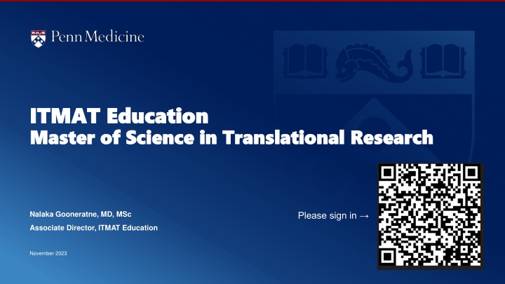 itmat education itmat education master of science