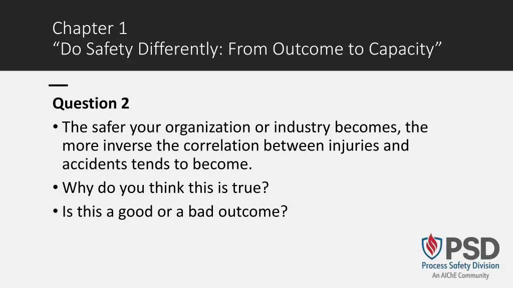 chapter 1 do safety differently from outcome 1