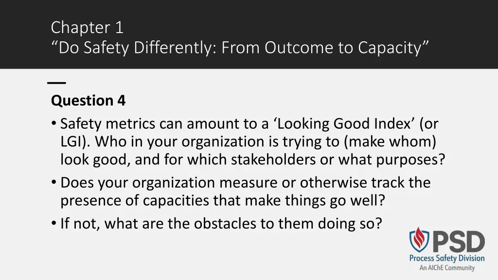 chapter 1 do safety differently from outcome 3