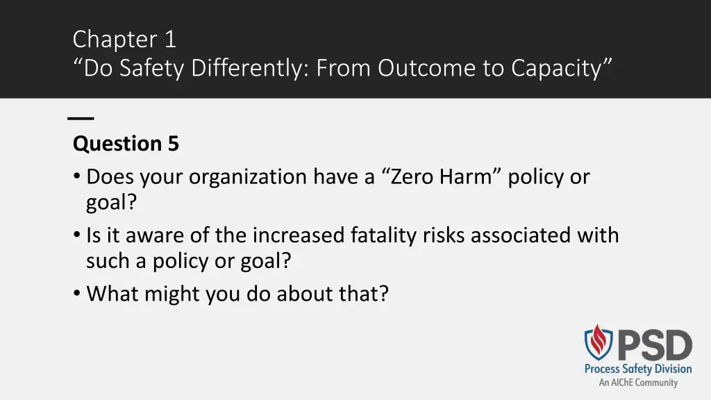 chapter 1 do safety differently from outcome 4