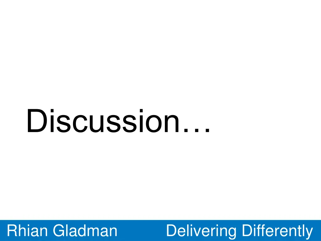 discussion
