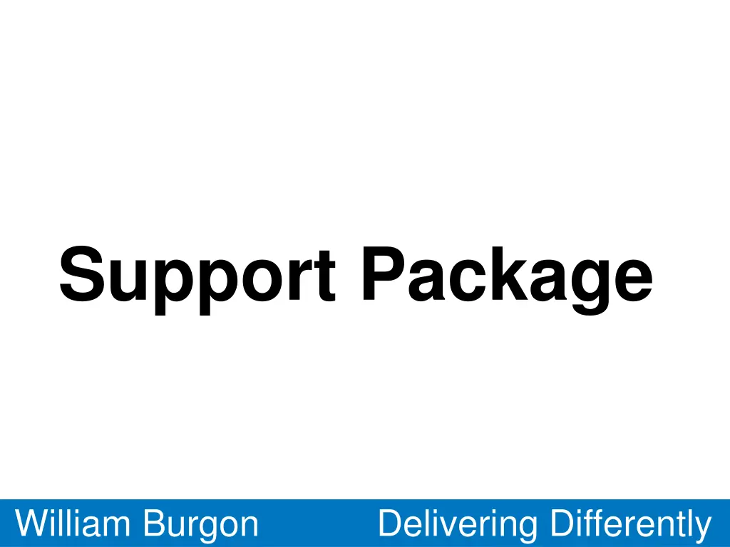 support package