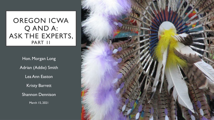 oregon icwa q and a ask the experts part 1i