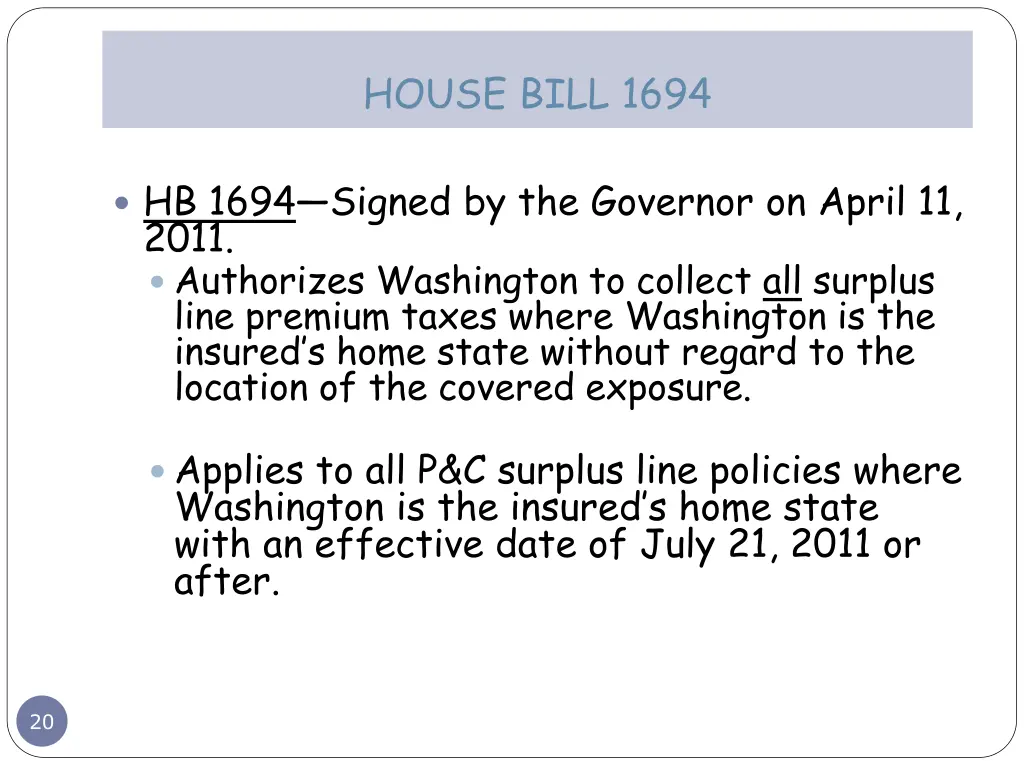 house bill 1694