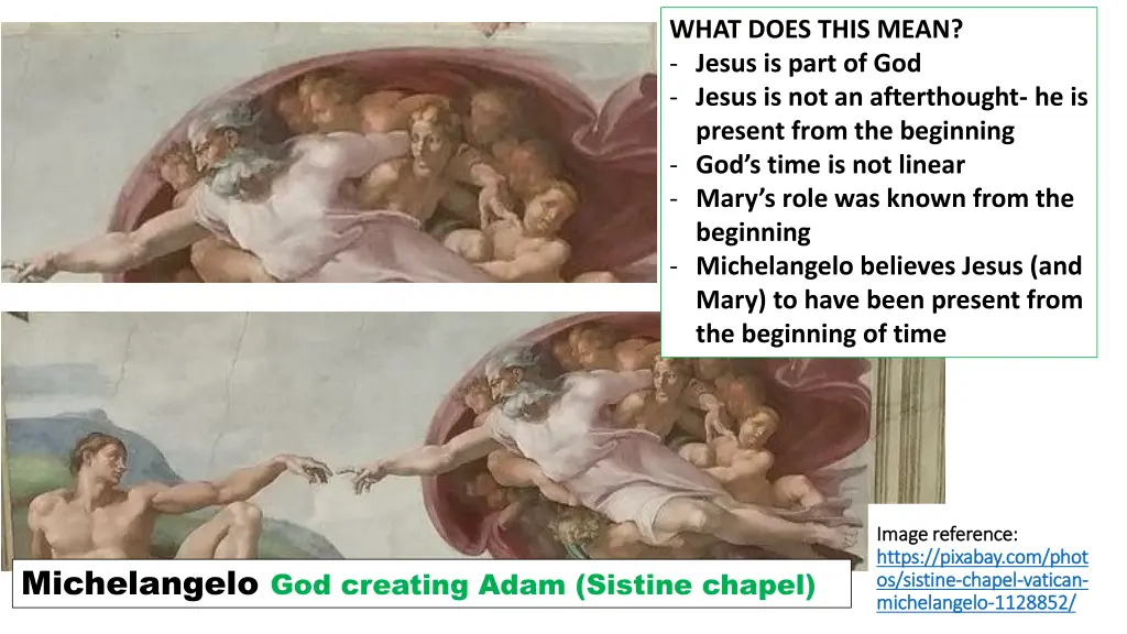 what does this mean jesus is part of god jesus