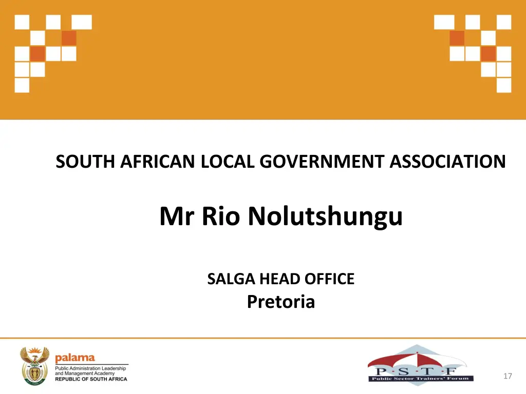 south african local government association