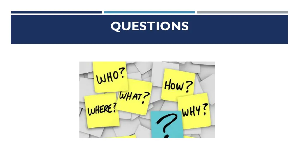questions