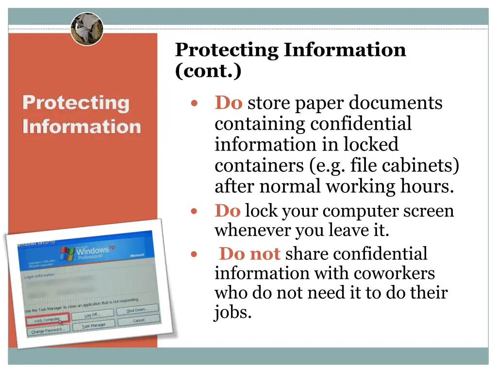 protecting information cont 1