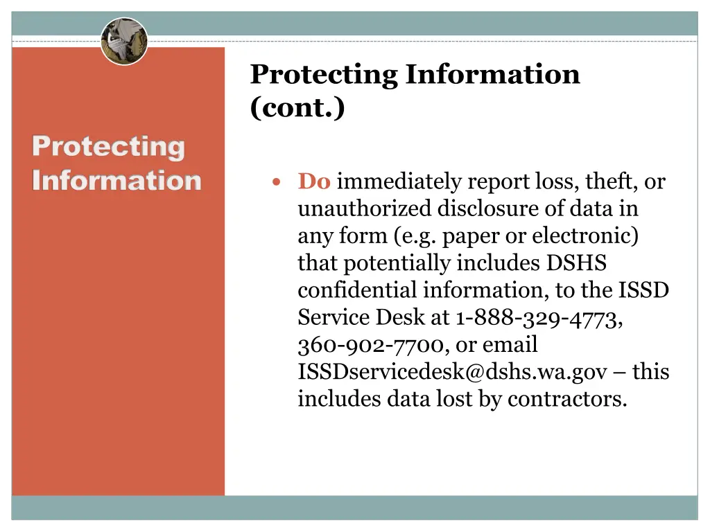 protecting information cont 3