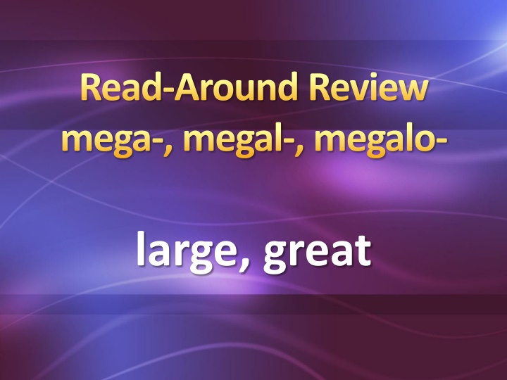 read around review mega megal megalo